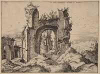 View of the Baths of Caracalla