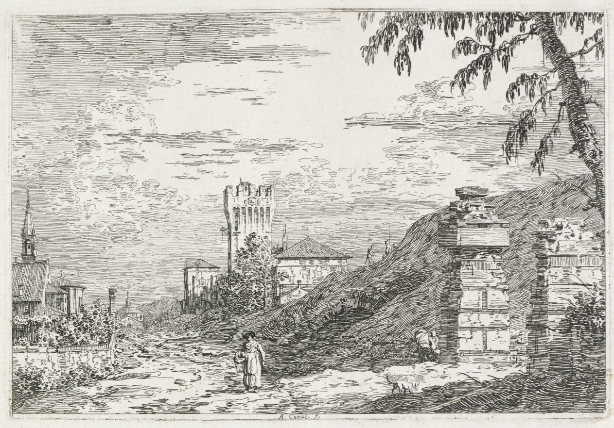 Views:  Two Ruined Pillars