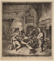 Violin Player Seated in a Tavern