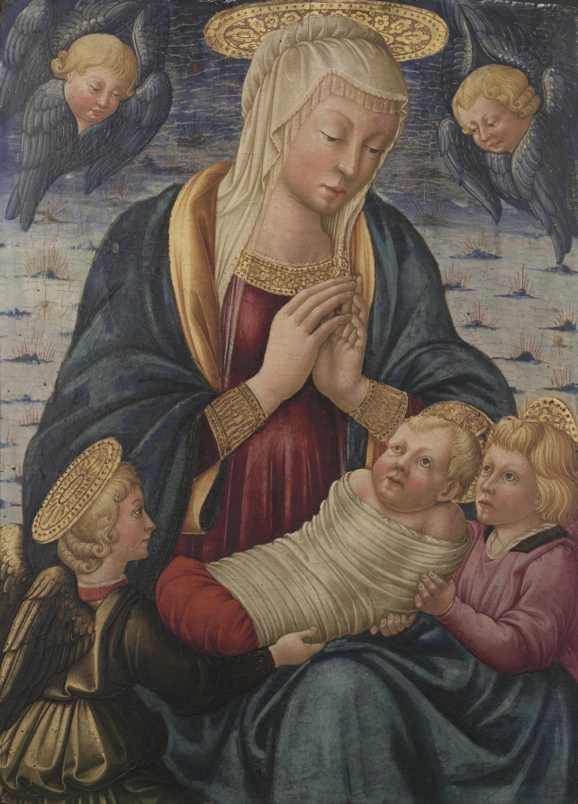 Virgin and Child with Angels