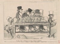 Vue ... et elévation des ... omnibus du boulevard ...