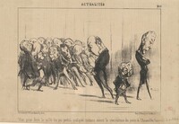 Vue prise dans la salle des pas perdus ...