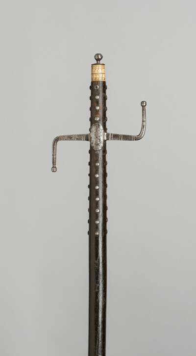 Walking Staff with Sword Hilt