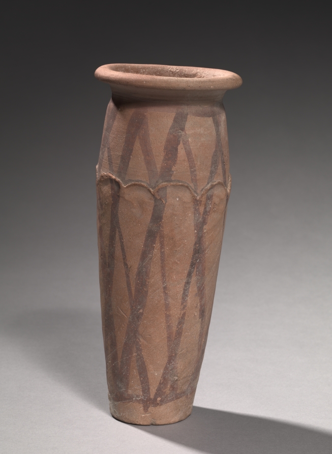 Wavy-Lined Jar