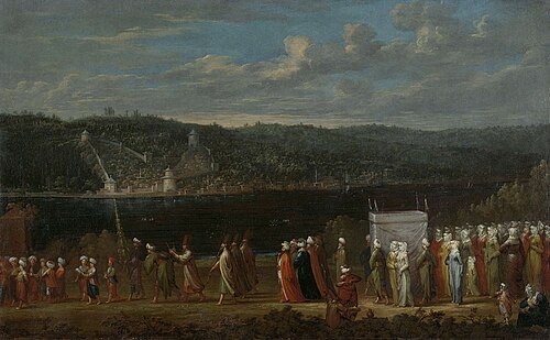 Wedding procession on the Bosphorus