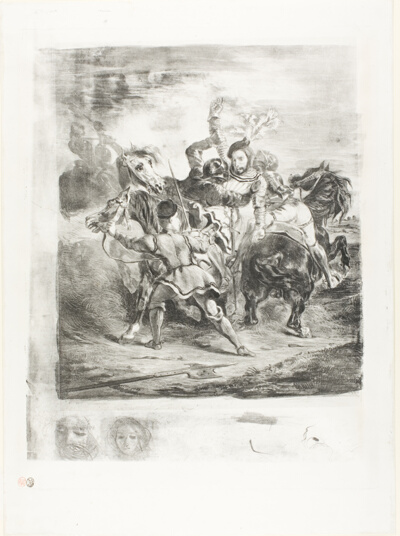 Weislingen Attacked by Götz's Men