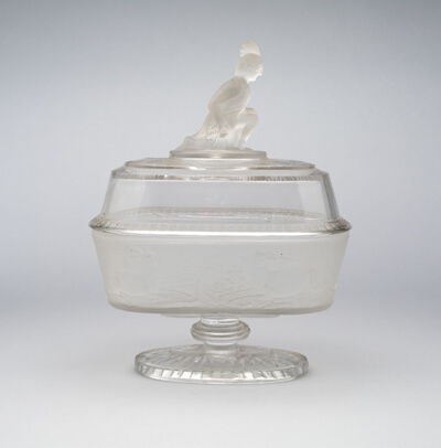 Westward Ho!/Pioneer Covered Compote