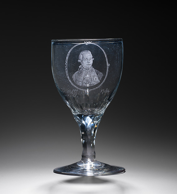 Wineglass with William V of Orange