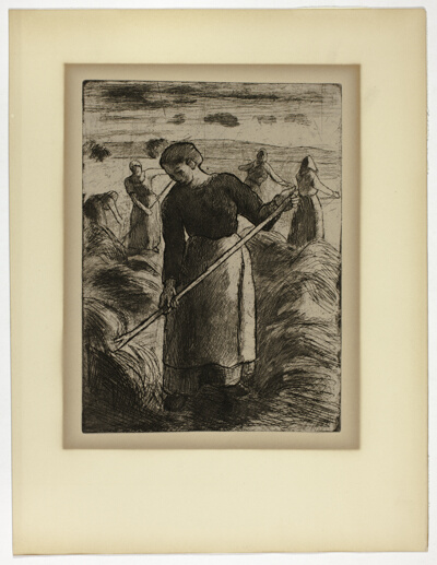 Woman Haymaker at Éragny