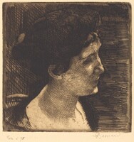 Woman in Full Profile (Grand profil de femme)