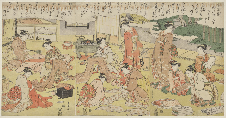 Women Making Clothing