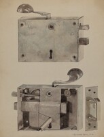 Wrought Iron Lock