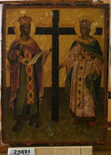 Εικόνα (Άγιος Κωνσταντίνος και Αγία Ελένη)