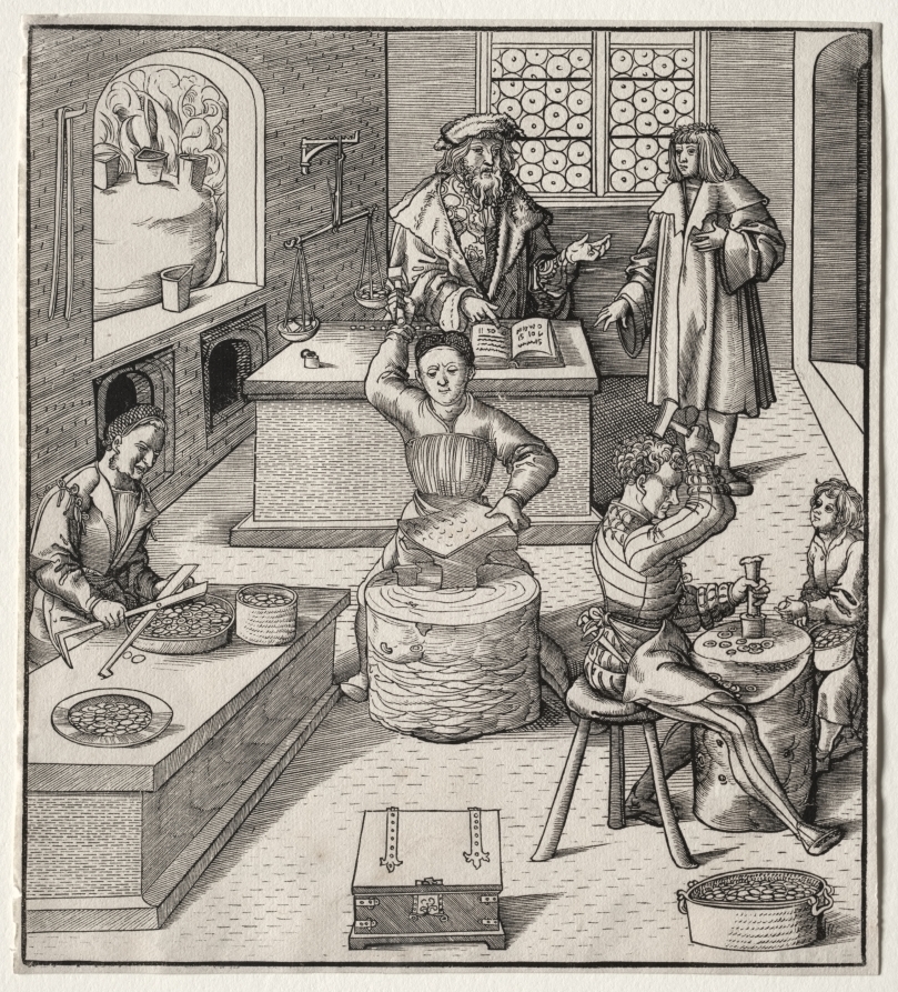 Young Maximilian in the Mint